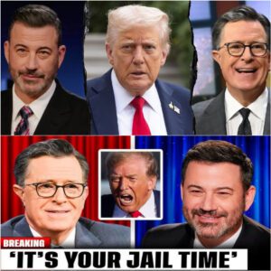 🔥 BREAKING: 2 MINS AGO — Donald Trump LOSES IT After Jimmy Kimmel & Stephen Colbert HUMILIATE Him LIVE On TV in a Brutal Late-Night Takedown ⚡jiji