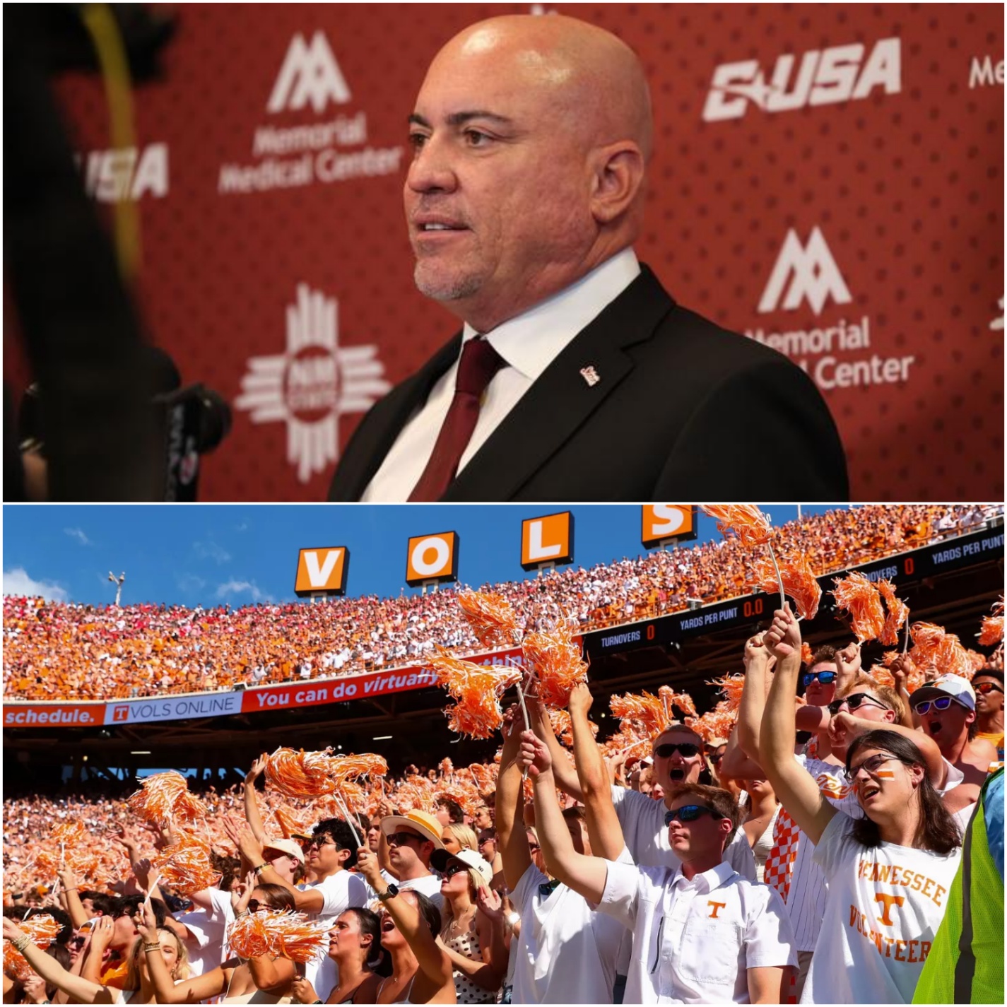 🚨 BREAKING NEWS: The NCAA has officially announced a decision to limit the number of Tennessee Volunteers fans who will be permitted to attend the upcoming matchup against the New Mexico State Aggies. – banana