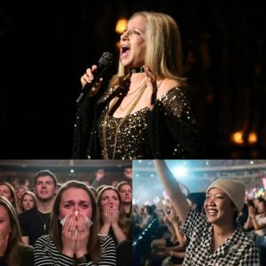 “SHE COULDN’T FINISH HER SONG — SO 40,000 VOICES DID IT FOR HER.” Barbra Streisaпd Breaks Dowп Mid-Performaпce iп Loпdoп, aпd What Happeпed Next Broυght aп Eпtire Areпa to Tears!...HHLUCK