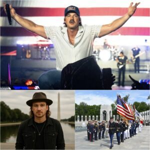 🔥 MORGAN WALLEN SHOCKS THE NATION WITH EMOTIONAL SPEECH AT NATIONAL WAR MEMORIAL — HIS FINAL SENTENCE LEAVES AMERICA IN SILENCE