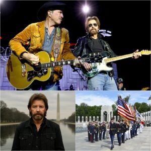 🔥 RONNIE DUNN SHOCKS THE NATION WITH EMOTIONAL SPEECH AT NATIONAL WAR MEMORIAL — HIS FINAL SENTENCE LEAVES AMERICA IN SILENCE