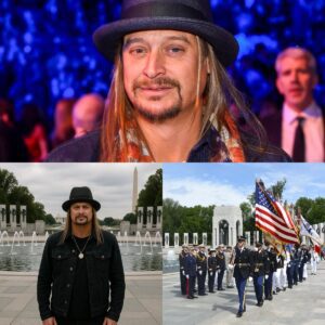 🔥 KID ROCK SHOCKS THE NATION WITH EMOTIONAL SPEECH AT NATIONAL WAR MEMORIAL — HIS FINAL SENTENCE LEAVES EVERYONE SILENT