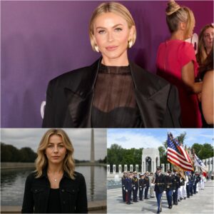 🔥 JULIANNE HOUGH SHOCKS THE NATION WITH EMOTIONAL SPEECH AT NATIONAL WAR MEMORIAL — HER FINAL SENTENCE LEAVES EVERYONE SILENT
