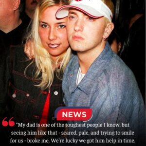 HEARTS UNITED: HAILIE JADE BREAKS SILENCE WITH EMOTIONAL UPDATE ON EMINEM’S HEALTH AFTER SUDDEN EMERGENCY