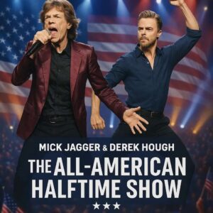 MICK JAGGER AND DEREK HOUGH LEAD FAITH-FILLED ALL-AMERICAN HALFTIME SHOW HONORING FREEDOM, UNITY, HOPE, AND THE LEGACY BEHIND ITS POWERFUL CREATION. CM