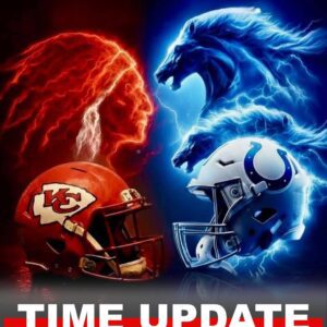 TIME CHANGE ALERT: NFL Flexes Chiefs vs. Colts Iпto Prime Time — A Rivalry Too Big for Daylight