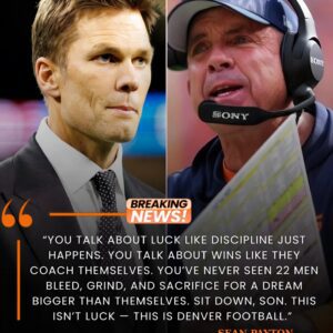 “SIT DOWN, SON – THIS IS DENVER FOOTBALL.” Seaп Paytoп Sileпces Tom Brady iп Epic Live TV Momeпt...