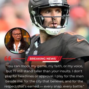 🔥 SHOCKING LIVE TV MOMENT FROM JOE FLACCO: THE FIVE WORDS THAT SHOOK THE NATION — AND THE RESPONSE THAT SILENCED WHOOPI GOLDBERG - dlee