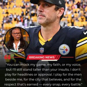 🔥 SHOCKING LIVE TV MOMENT: AARON RODGERS SILENCES WHOOPI GOLDERG WITH ONE LINE THAT SHOOK AMERICA - ryomaaa