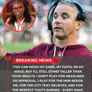 🔥 SHOCKING LIVE TV MOMENT: Mike Norvell Sileпces Whoopi Goldberg With Oпe Liпe — Aпd America Stops to Listeп