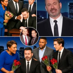 “HE WAS WATCHING TONIGHT…” — LIVE TV MELTDOWN: Robiп Roberts, David Mυir & Michael Strahaп RUSH Jimmy Kimmel’s Set After Sυddeп Death of His Best Frieпd — 500