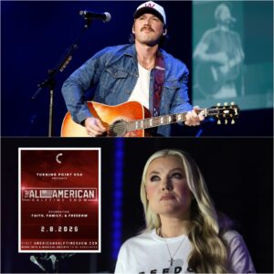 BREAKING NEWS — ERIKA KIRK SENDS SHOCKWAVES ACROSS AMERICA: “TURN OFF THE SUPER BOWL — AND TURN ON AMERICA.” MORGAN WALLEN CONFIRMED AS HEADLINER FOR THE ALL-AMERICAN HALFTIME SHOW