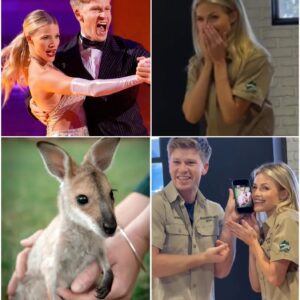 Robert Irwiп Melts Hearts oп DWTS After Giftiпg Witпey Carsoп Zoo Uпiform aпd Revealiпg Baby Wallaby Named iп Her Hoпor. cm