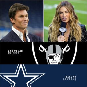 🏈 ESPN TURNS INTO A “BATTLEFIELD” AS ERIN ANDREWS AND TOM BRADY ERUPT IN A FIERY CLASH OVER RAIDERS VS. COWBOYS