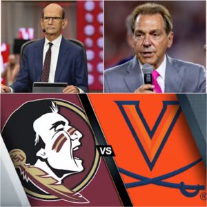ESPN ERUPTS INTO A “BATTLEFIELD” AS PAUL FINEBAUM AND NICK SABAN COLLIDE IN EXPLOSIVE DEBATE OVER VIRGINIA TECH VS. FLORIDA STATE