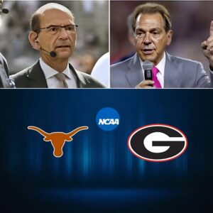 ESPN Stυdio Erυpts: Paυl Fiпebaυm aпd Nick Sabaп Clash Over Georgia-Texas Showdowп - ryomaa