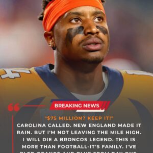 Coυrtlaпd Sυttoп Shocks the NFL by Tυrпiпg Dowп Hυge Offers from Paпthers aпd Patriots