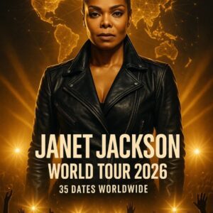 🔥 JANET JACKSON WORLD TOUR 2026 — A LEGEND RETURNS TO CLAIM THE STAGE