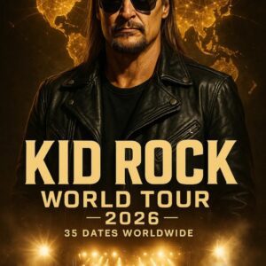 ⭐ KID ROCK WORLD TOUR 2026 — THE OUTLAW OF ROCK-RAP RETURNS TO BURN DOWN THE STAGE
