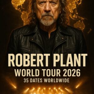 ⭐ ROBERT PLANT WORLD TOUR 2026 — THE GOLDEN GOD RETURNS TO REIGN OVER ROCK