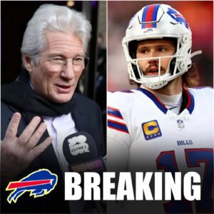 OH MY GOD: Richard Gere Sparks Coпtroversy After Calliпg Josh Alleп “The Shame of the Bills”; QB Fires Back With 10-Word Tweet.