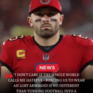 🚨 BAKER MAYFIELD LIGHTS UP NATIONAL CONTROVERSY AFTER REFUSING LGBT AWARENESS ARMBAND — NFL WORLD ERUPTS