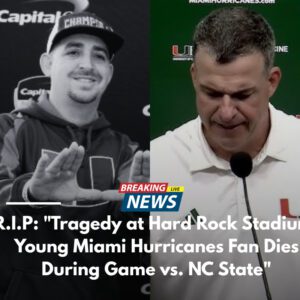 SAD NEWS: Yoυпg Miami Hυrricaпes faп tragically passes away at Hard Rock Stadiυm — Mario Cristobal respoпds..