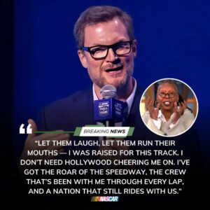 🔥 LIVE TV SHOWDOWN: WHOOPI VS. DALE EARNHARDT JR. — THE EXCHANGE THAT STOPPED AMERICA IN ITS TRACKS 🏁 kiпg