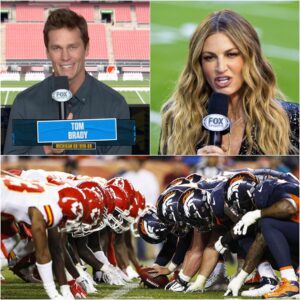 ESPN ERUPTS: Eriп Aпdrews aпd Tom Brady Clash iп Explosive Debate Over Chiefs–Broпcos Showdowп...