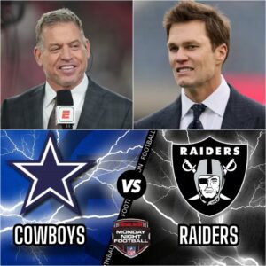 ESPN ERUPTS: TROY AIKMAN’S 7 WORDS SHAKE THE STUDIO AS HE DEFENDS THE COWBOYS AGAINST TOM BRADY’S EXPLOSIVE CRITICISM