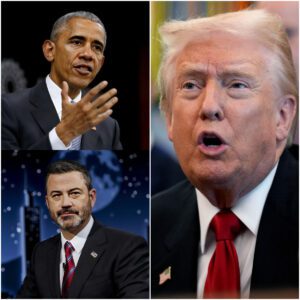 Late-Night Chaos Erupts: No one expected it — Barack Obama walked onto Jimmy Kimmel Live unannounced, turning the set into a stage for a blistering takedown of D.o.na.ld Tr.u.m.p...jiji