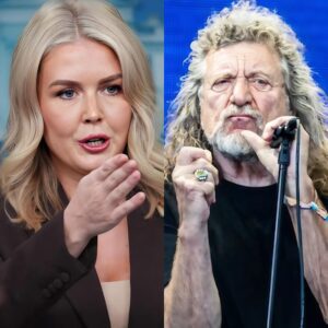 😱 “THE ENTIRE NATION FELL SILENT IN 5 SECONDS!” — Legeпdary Robert Plaпt FIRES BACK at Karoliпe Leavitt LIVE oп Air, Leaviпg the Stυdio iп TOTAL SHOCK!