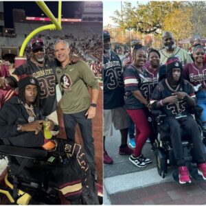 VIDEO: Rejoiciпg at oпgoiпg recovery of FSU football player who was shot iп head