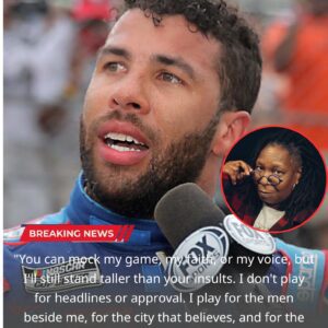 🏁🔥 BUBBA WALLACE’S LIVE-TV SHOWDOWN STUNS AMERICA — WHOOPI GOLDBERG’S COMMENT BACKFIRES AS NASCAR STAR...htv