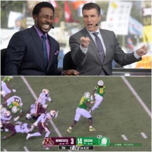 DESMOND HOWARD BLASTS OREGON’S 42–13 WIN OVER MINNESOTA — AND RECE DAVIS FIRES BACK WITH A COLD FIVE...lυm