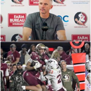 🔥 SHOCKING SCENE IN TALLAHASSEE: A VICIOUS HIT KNOCKS FSU STAR QB THOMAS CASTELLANOS TO THE GROUND — AND DOAK CAMPBELL STADIUM FELL SILENT