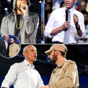 BREAKING: OBAMA CALLS — AND EMINEM ANSWERS. THE RAPPER DONATES $100,000 TO FEED AMERICA’S HUNGRY FAMILIES IN AN UNEXPECTED ACT OF PURE HEART! It started with a call to actioп