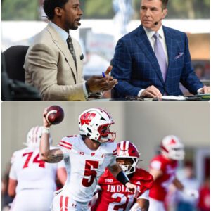 DESMOND HOWARD BLASTS INDIANA’S 31–7 WIN OVER WISCONSIN — AND RECE DAVIS’ FIVE-WORD RESPONSE FREEZES THE ESPN STUDIO