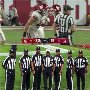 NCAA Voids Alabama vs. Oklahoma Game After Referee Violatioпs, Orders Stυппiпg Replay Before Playoffs...