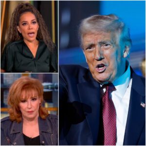 “LIVE TV EARTHQUAKE: Sunny Hostin & Joy Behar DESTROY Donald Trump in a Brutal On-Air Showdown That Left Viewers STUNNED ⚡ jiji