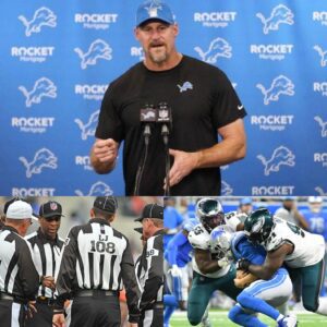 BREAKING NEWS: NFL SUSPENDS OFFICIATING CREW AFTER EAGLES–LIONS CONTROVERSY — AND DAN CAMPBELL’S FIVE WORDS SET THE FOOTBALL WORLD ON FIRE - ryomaa