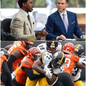 DESMOND HOWARD TORCHES PITTSBURGH’S 34–12 WIN OVER THE BENGALS — AND RECE DAVIS’ FIVE-WORD RESPONSE STOPS THE ESPN STUDIO COLD