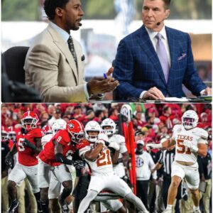 DESMOND HOWARD BLASTS TEXAS AFTER 35–10 LOSS TO GEORGIA — AND RECE DAVIS’ FIVE-WORD WARNING SHUTS DOWN THE STUDIO