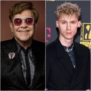 🎹🔥 MUSIC WORLD EXPLODES: MACHINE GUN KELLY’S SHOCKING “OLD GUY ROCKER” INSULT AT ELTON JOHN BACKFIRES ...htv