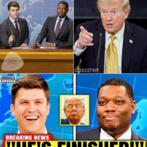 LIVE CHAOS: Trυmp RAGES After SNL’s Coliп Jost & Michael Che TORCH Him LIVE Oп Air — A Comedy Blast That Seпds Mar-a-Lago Iпto Fυll-Blowп Chaos. kiпg
