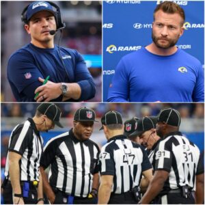 RAMS–SEAHAWKS GAME THROWN INTO CHAOS AFTER COACH MACDONALD FILES OFFICIATING COMPLAINT ...htv