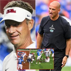 LANE KIFFIN’S FIVE-WORD DAGGER GOES VIRAL AFTER OLE MISS’ 34–24 COMEBACK WIN — AND HIS SUBTLE SHOT AT FLORIDA SHAKES THE SEC