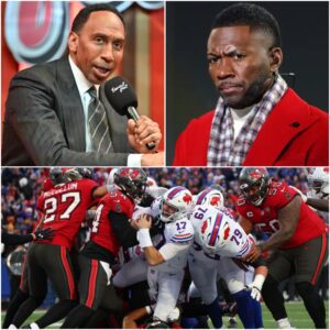 ESPN ERUPTS: Stephen A. Smith and Ryan Clark Explode in a Fiery Clash Over the Buffalo Bills After Their Wild Win Against the Buccaneers jiji
