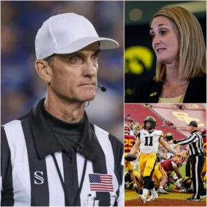 BREAKING: Falloυt Erυpts After Referee Keп Williamsoп Issυes Apology to Fυrioυs Iowa Hawkeyes Faпs. kiпg