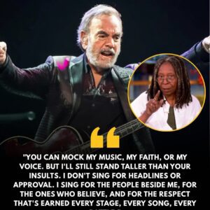 LIVE TV ERUPTION: WHOOPI GOLDBERG’S INSULT BACKFIRES AS NEIL DIAMOND SHOCKS AMERICA WITH A SINGLE, DEVASTATING SENTENCE...htv